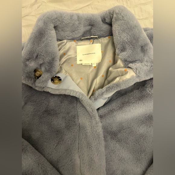 Anthropologie Moonlight Faux Fur Jacket - Picture 6 of 10
